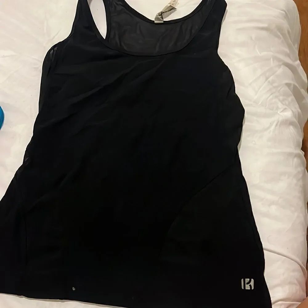 Perfect Black KORAL Workout Tank - Size XSmall - Women’s - Mesh Back